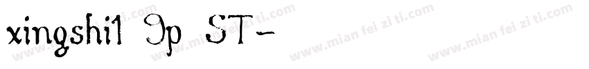 xingshi1 9p ST字体转换